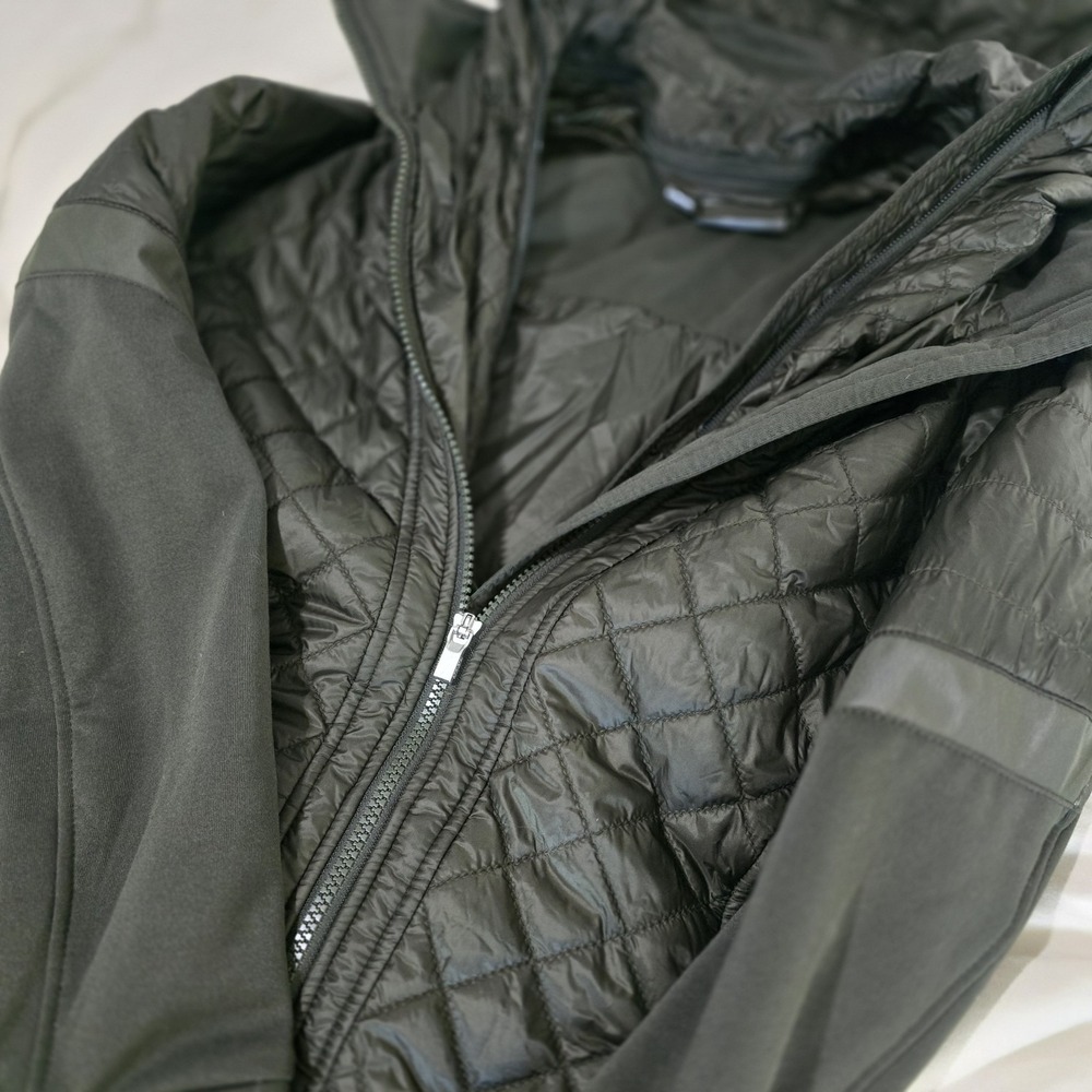 Athleta Black Puffer Jacket